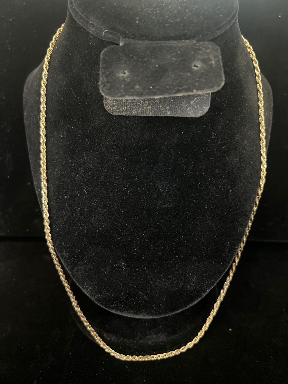 Elegant Gold-Tone Rope Necklace for Women